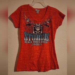 Sturgis Classy Brand 2016 Motorcycle Rally T-shirt Junior size XL